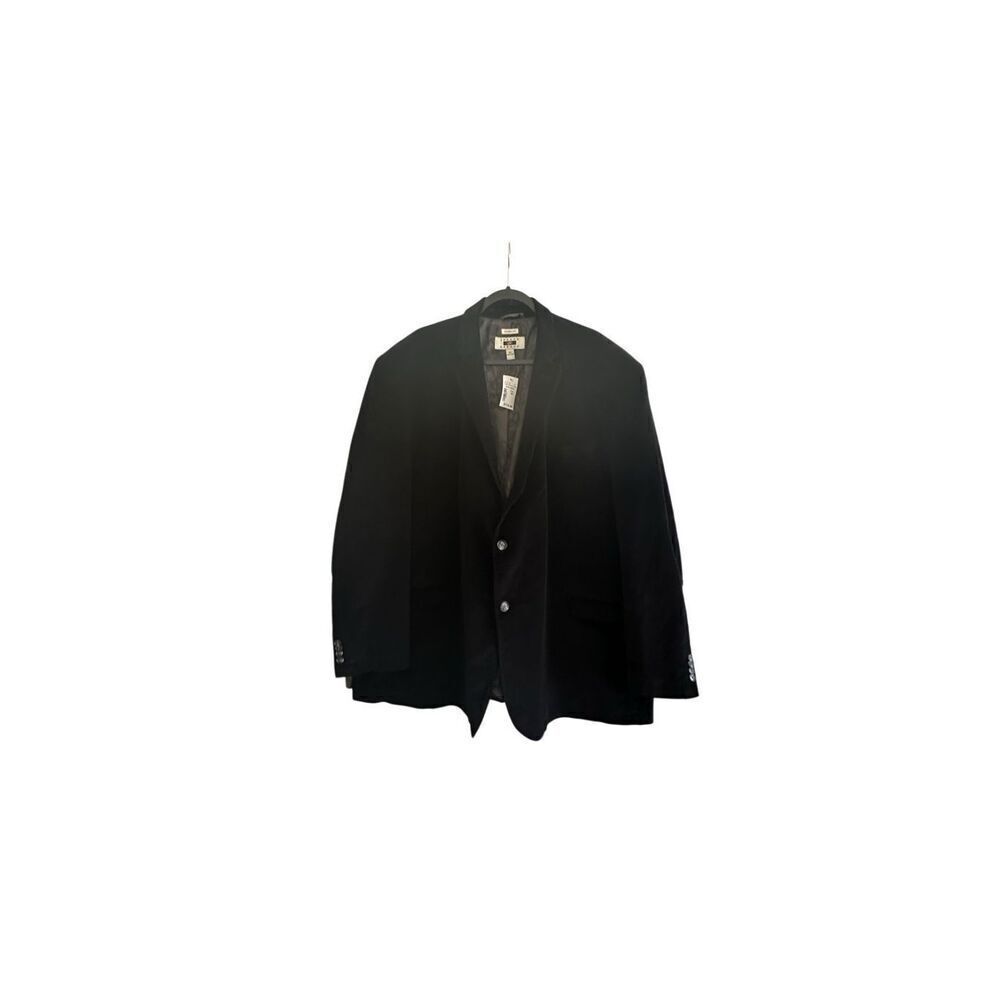 NWT Joseph Abboud Velvet Blazer Men's Jacket Medium Black Classic Formal Wear Si